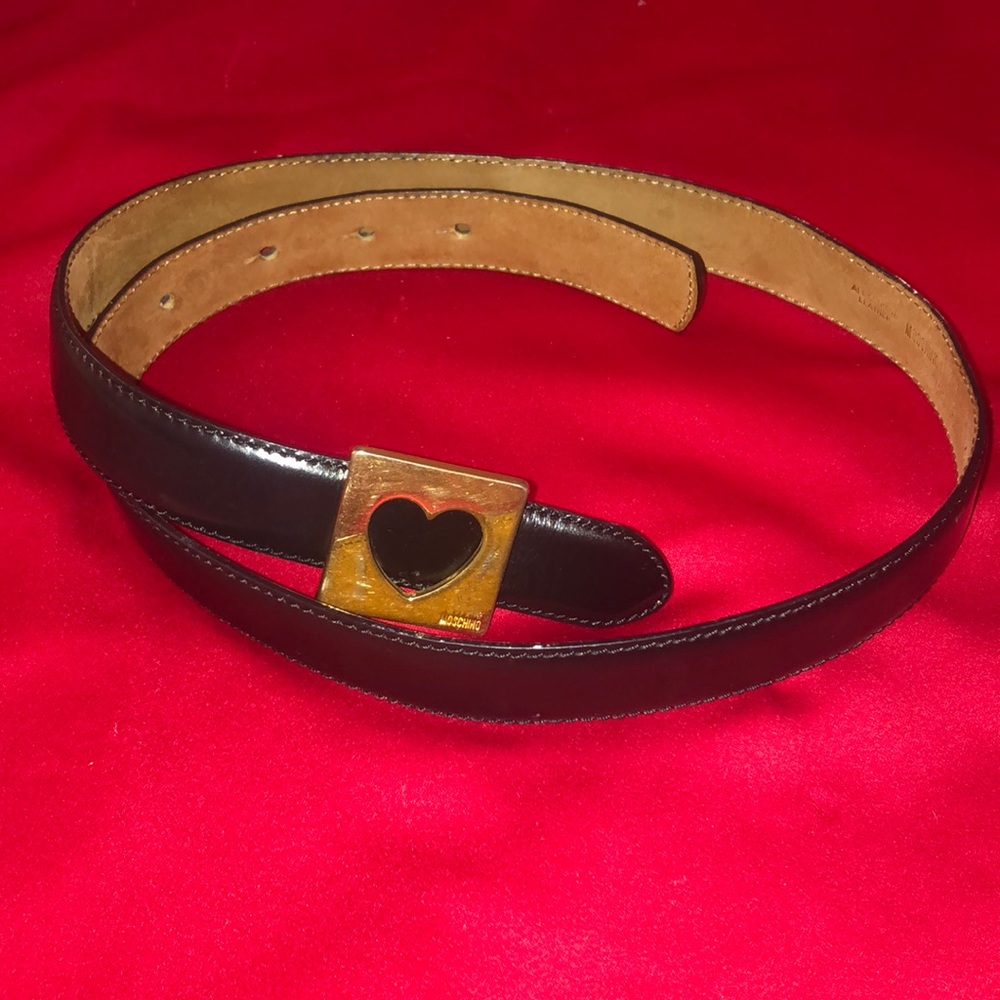Moschino Heart Belt